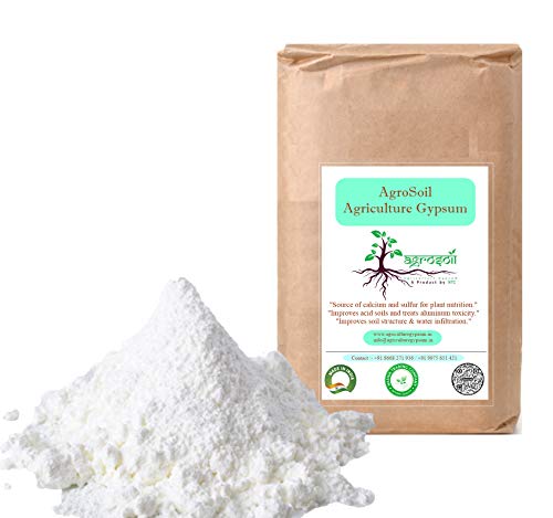 AgroSoil - Agriculture Gypsum Soil Calcium Sulfate Soil Conditioner for Farm and Garden (900 Gram) (B08L3JDHGJ) Amazon Price History, Amazon Price Tracker