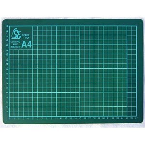 Set van 2 – A4 Snijmat – Kaartenpapier Snijmat Mat Mat Bord – Antislipoppervlak – Markeringgeleiders voor nauwkeurig…
