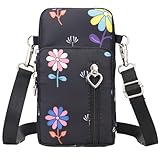 Bandoulière amovible et bande élastique à l'arrière, vous permettant de transporter ce petit sac comme sac à main pour téléphone portable, sac à bandoulière, sac à bandoulière, brassard de sport, pochette de cou, gardez vos mains libres et pratique pour votre vie quotidienne. Longueur de la bandoulière : 144,8 cm. (La bande élastique de notre sac est large et confortable, différente des autres bandes étroites)