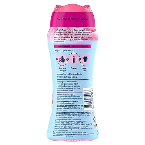 Image of Downy April Fresh In-Wash Laundry Scent Booster Beads, laundry scent beads, Long-lasting Freshness, 13.4 Ounce (Pack of 4)