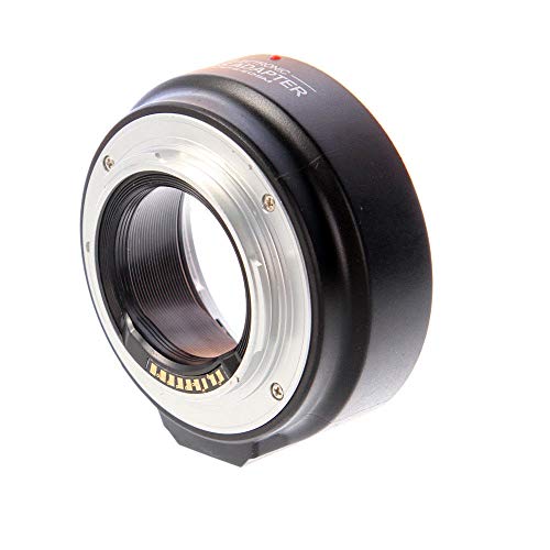 Focusfoto Auto Focus Af Electronic Automatic Lens Adapter Ring For Canon Ef Ef-S Lens To Canon Eos M Ef-M Mount Mirrorless Camera Body M1 M2 M3 M5 M6 M10 M50 M100 M200, M50 Mark Ii, M6 Mark Ii #TOP4