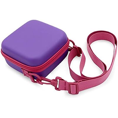 CASEMATIX Camera Case Compatible with VTech Kidizoom Creator Cam Video Camera or for Anchioo/for ESOXOFFORE Instant Print Camera - Includes Purple Case Only