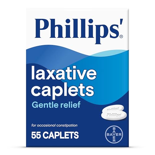 Image of Phillips' Laxative Easy-To-Swallow Caplets, 55 Count