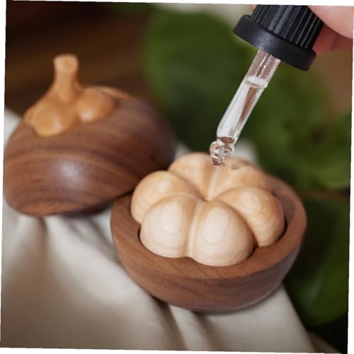 Difusor aromático eléctrico de madera portátil miniatura 7