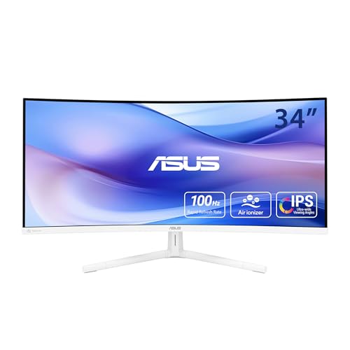 Amazon.co.jp: ASUS 34インチ ウルトラワイドカーブアイケア