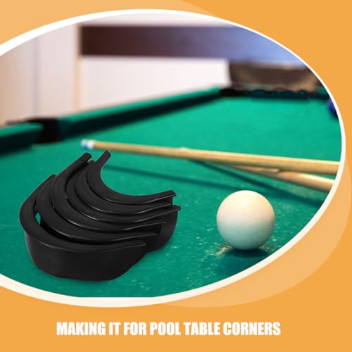 Revestimientos de billar PRETYZOOM para mesa de snooker con parachoques de plástico 7
