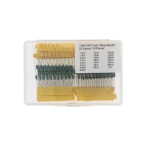 120 Pz Set Induttore Anello Colore 1/4 W Con Induttore 12 Colori Per - Foto 4