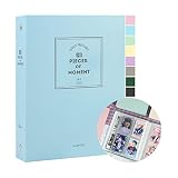 B FANCY Small Polaroid Photo Album 160 Pockets Picture Book for Kids, Baby, Family, Kpop Photocard H