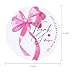 WRAPAHOLIC 2 Inch 500 Total Lables - Pink Bow Stickers - Watercolor Bow Gift Stickers, Thank You for Celebrating with Us Sticker, Shipping Sticker for Baby Shower, Birthday Party and Craft