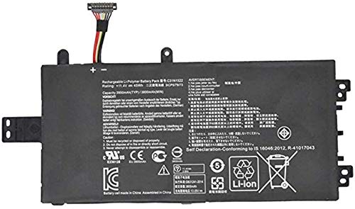 Batterie C31N1522 de rechange pour ASUS Q553U 11.4V 45Wh 3950mAh série 0b200