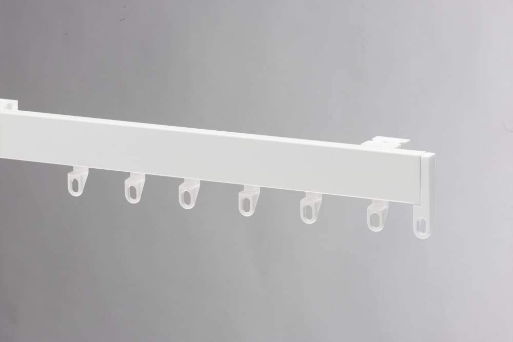 Swish White 2 X Supreme Glide Aluminium Curtain Track Set, 300 Cm