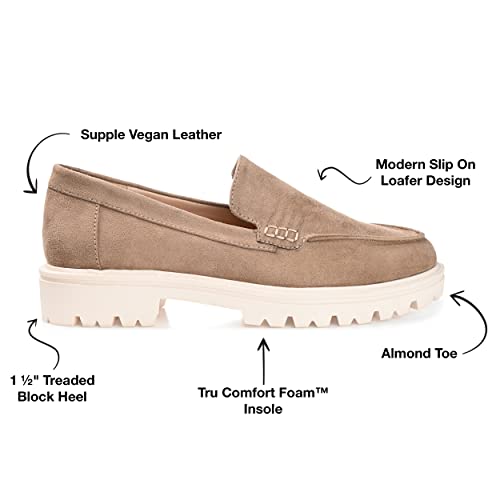 Image of Journee Women's Comfort System Erika Medium and Wide Width Loafer