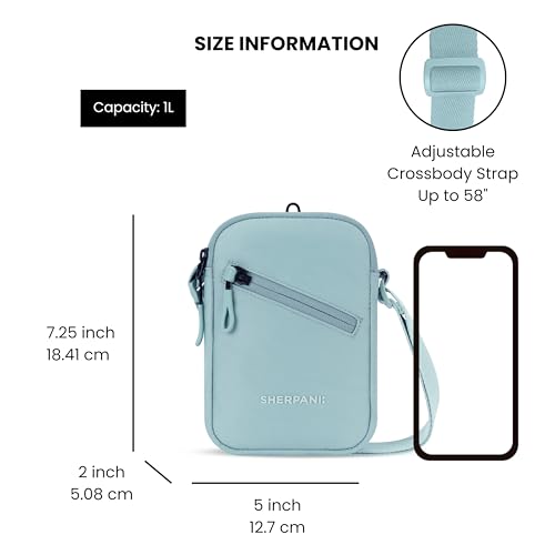 Image of Sherpani Rogue, Mini Crossbody Bag, Lightweight Shoulder Bag, Cross Body Purse, Crossbody Bags, Unisex Travel Gift