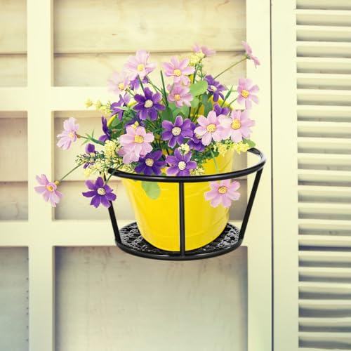Support de pot de fleurs sur rail pour fleurir les balcons urbains - 7
