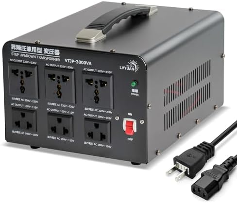 カシムラ海外国内用 大型変圧器 220-240V／3000VA NTI-119