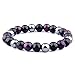 Bracelet Triple Protection Oeil de tigre, perles en hématite et obsidienne noire de l'UEUC