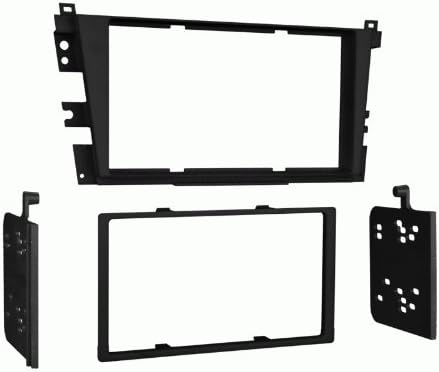 Double Din Install Car Stereo Dash Kit for a Aftermarket Radio Fits 1999-2003 Acura TL Trim Bezel is Black