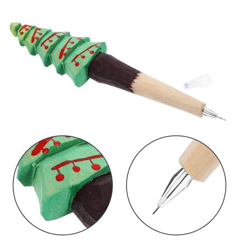Set de bolígrafos de gel navideños con tinta Aqua 0.5 mm miniatura 7