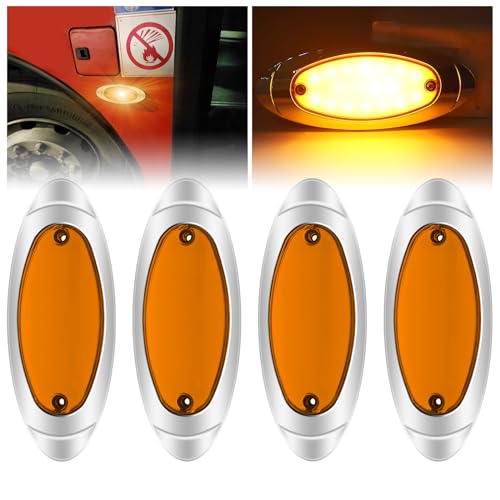 Ygmylandbb led }[J[v TCh}[J[ LED v gbN g[[ YƎ Dp H  ԕ 12V/24Vp Px 18LED ȉ~` 4Zbg