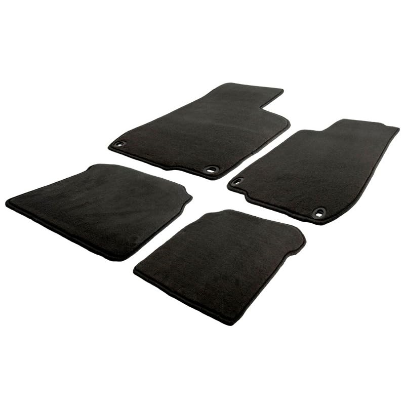 AutoStyle Set de Tapis de Sol en Velours Compatible avec Renault 5 E-Tech 2024-
