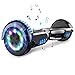 COLORWAY Hoverboard Hover Scooter Board 6.5 Pulgadas con Ruedas de LED, Patinete Eléctrico con Bluetooth de 700W Auto-Equilibrio
