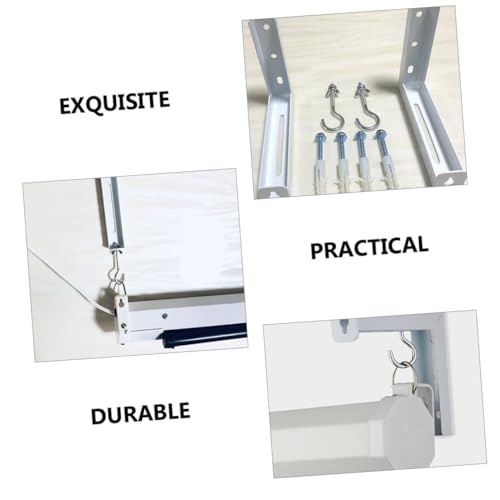 Soporte de pantalla proyector pared metálico resistente GALPADA herraje de colgar universal 5