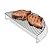 SnS Grills Slow ‘N Sear Elevated Cooking Grate - Compatible with Weber and Other Grills - Heavy Duty Stainless Steel, More Grill Space for Tailgating, Camping, and Backyard Cooking
