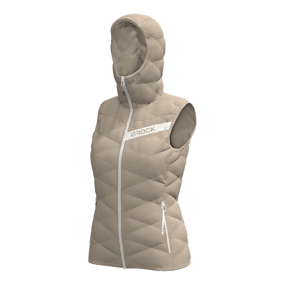 Rock Experience GOLDEN GATE 2.0 PACK HOODIE PADDED WOMAN VEST