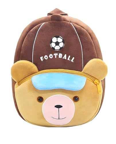Image of blue tree Cute Kids Backpack Toddler Bag Plush Animal Cartoon Mini Travel Bag for Baby Girl Boy 1-6 Years, Ideal for Gifting for Kids