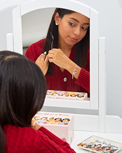 Disney Princess Jewelry, Little Mermaid Seashell Pearl Stud Earrings, Sterling Silver3