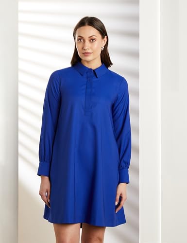 Image of Symbol Premium Women A Line Flared Dress (Knee Length | Desk-to-Dinner) (Available in Plus Sizes)