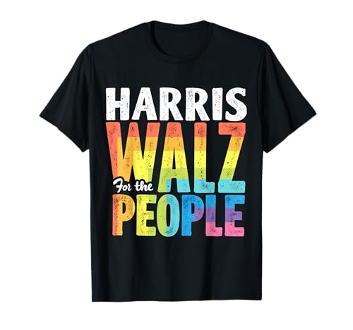 Harris Walz para la gente 2024 LGBT LGBTQIA+ Camiseta