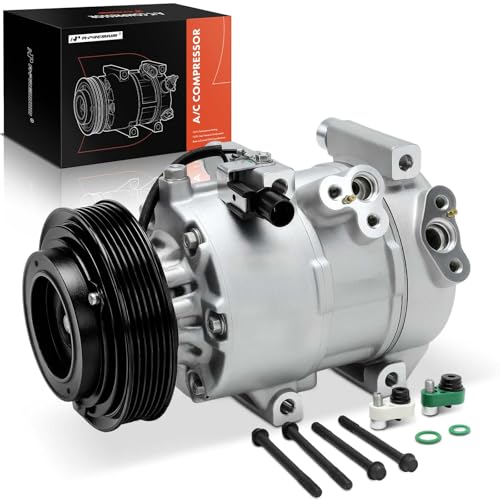 A-Premium Air Conditioning A/C Compressor with Clutch Compatible with Kia Rondo 2007 2008 2.4L by A-premium - Used condition - CA$182.48