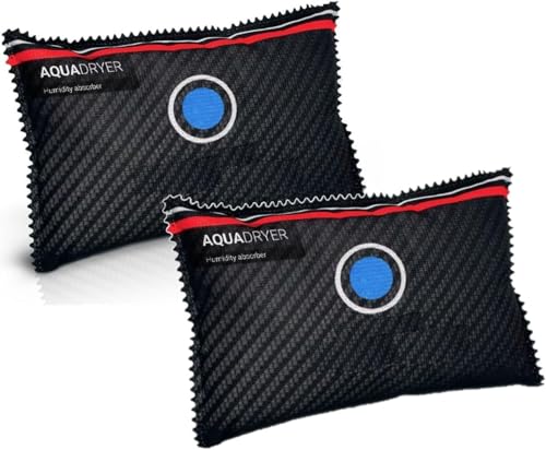 CANOPUS Car Dehumidifier Bags - Reusable Moisture Absorbing Bags for Campervan and Home, Pack of 2, Condensation Absorbers