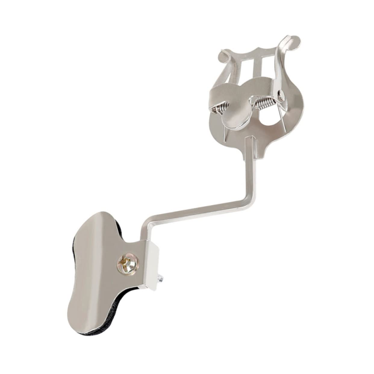 SUPVOX Lightweight Music Holder Clip Portable Sheet Music Stand for Musical Instruments Silver Color Score Clip