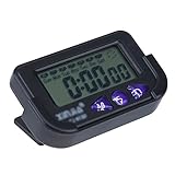 Amplia aplicación: con un pequeño tamaño total de 7,5 x 2,7 x 1,6 cm, el mini reloj automático se puede utilizar ampliamente en varios campos, como automóviles, oficinas, hogares, viajes y bancos de trabajo.