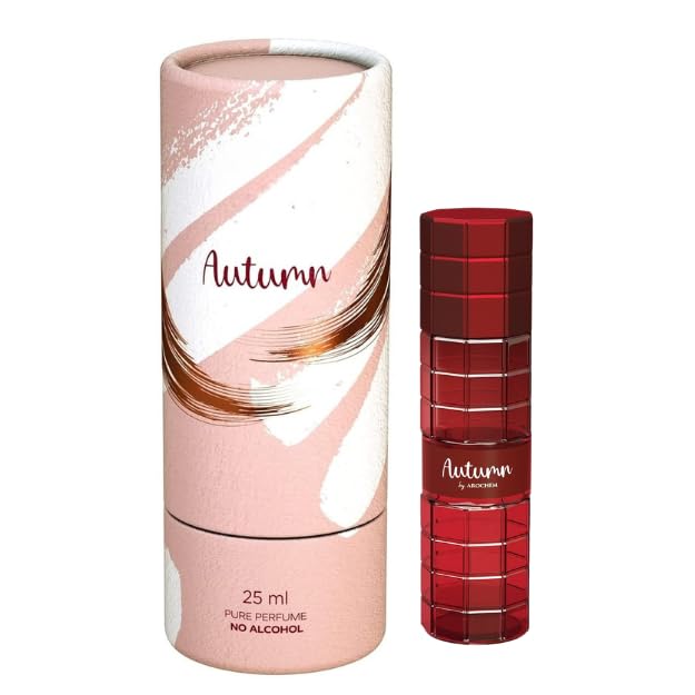Autumn Pure Perfume Roll-On | Alcohol-Free | Unisex Long Lasting Fragrance for Men and Women | 25 ml...