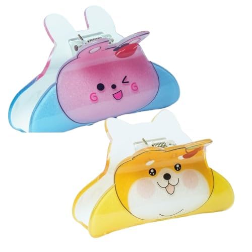 Hair Clips 2PCS Hair Accessories for Womens | Hair Clips Cute & Dog Design | Hair Accessory | Clips for Girls Hair | Clip Fancy Hair Clips (Multicolour) (B0D5D24ZKN) Amazon Price History, Amazon Price Tracker