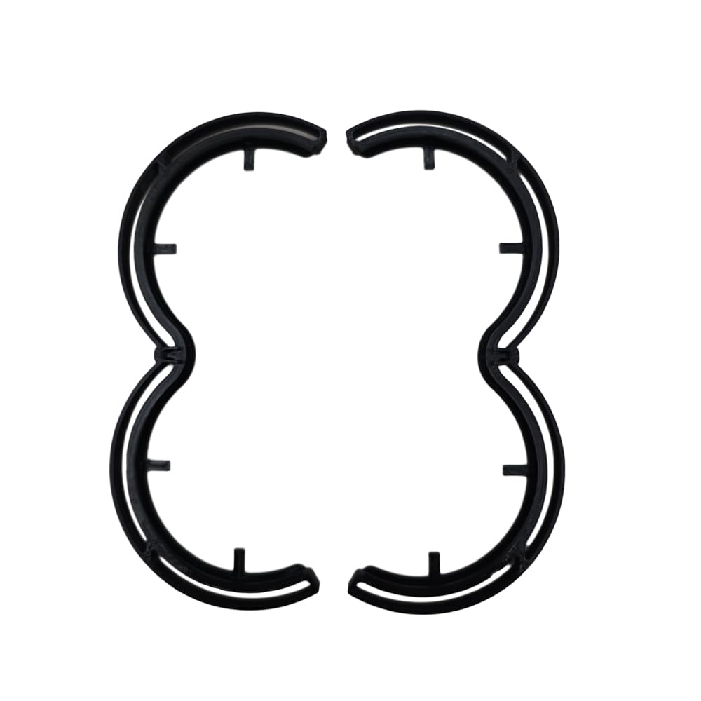 Propeller Protective Guard Bumper Ring for DJI Neo Drone Accessories Propellers Blades Anti-Collision Protectors Prop Bumper Cover Bezel Guards (Black)