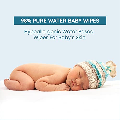 Mother Sparsh 98% Water Wipes, 80 Pcs x 3, Plant-Based - Image 8