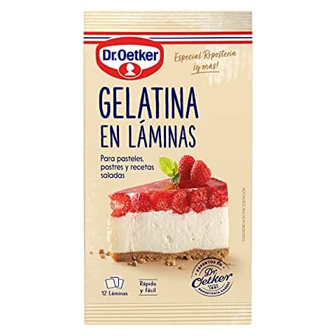 Dr. Oetker Gelatina Neutra en Láminas Cover