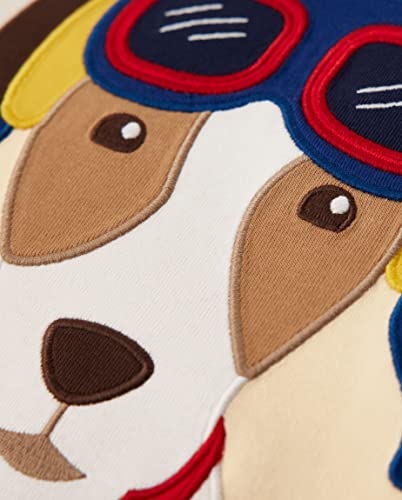 Gymboree Boys' and Toddler Fall and Holiday Embroidered Graphic Long Sleeve T-Shirts2