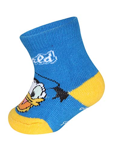 Image of Supersox Regular Disney Socks for Babies, Made with Breathable, Anti Odour & Moisture Absorbent Combed Cotton with a Extra Durable Welt, Ideal For All Day Wear (Pack Of 3)