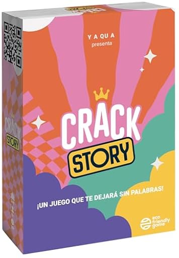 CRACK STORY I Juego de Ambiente Divertido y adictivo I Ideal para una Noche de Juegos, un Aperitivo, con Amigos o en Familia. I Juego de Mesa Familiar I Juego de Cartas I De 2 a 8 Jugadores | Ya disponible en tu tienda friki favorita! En mundofriki.es!