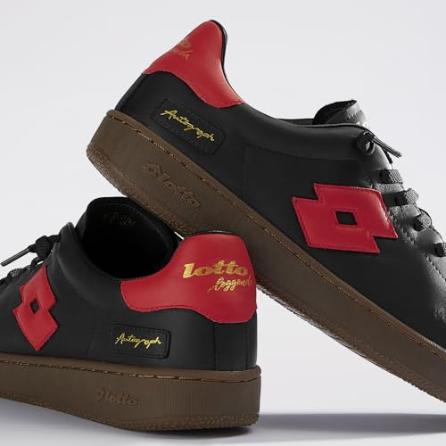 Image of Lotto Men Autograph OG Slip On Leather Sneakers
