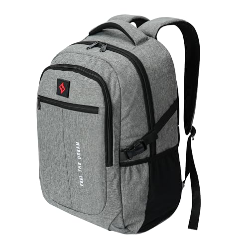 Image of Smell Proof Bags with Lock Odor Proof Backpack Daypack Stash Bookbag with Combination Lock Travel Casual Daypacks Gray
