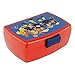P:os 26361 - Brotdose für Jungen und Mädchen mit Einsatz im Feuerwehrmann Sam Design, ca. 16,5 x 12,5 x 6,5 cm groß, aus Kunststoff, bpa- und phthalatfrei