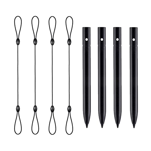 Grevosea Lot de 4 stylets de rechange avec 4 cordes de suspension pour planche à gribouiller pour...