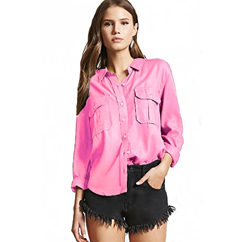 Image of C.Cozami Regular Fit Double Pocket Casual Women Shirts