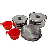 Topf groß: 1,5 Liter, Pfanne: Ø 16 cm, 2 Topfdeckel